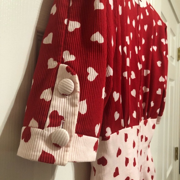 Vintage Kathryn Conover Heart Sheath Dress - Picture 8 of 8